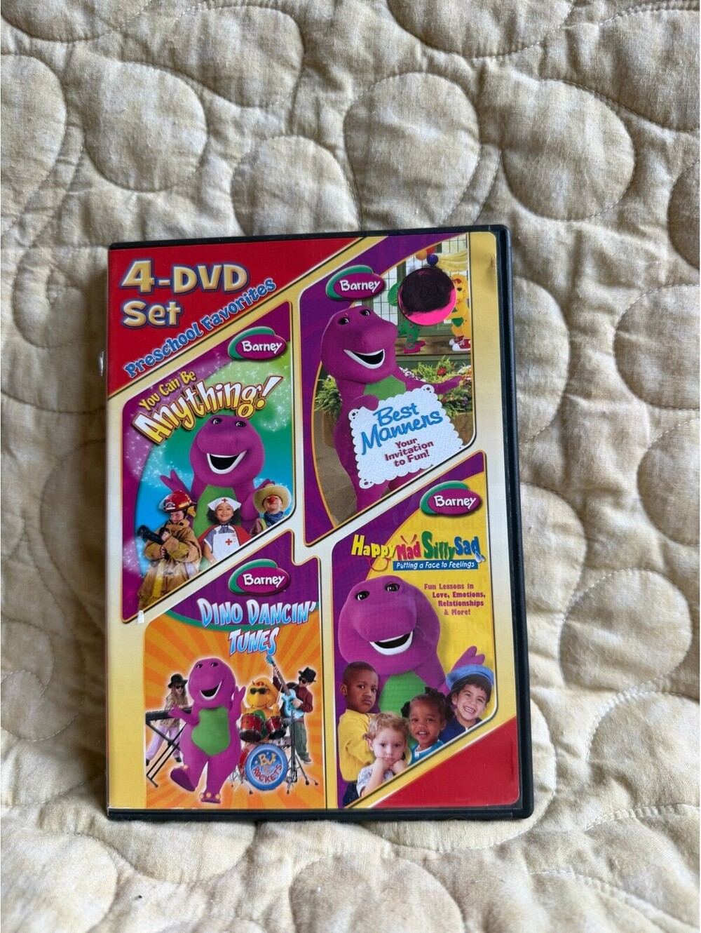 Barney 4 Movie Set Preschool Favorites (DVD, 2010) Full Screen